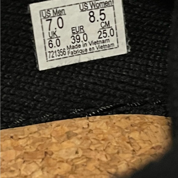 Vans Alex Knost LA Curren Circle Vee Shoes Black 721356 Mens Sz 7 Wmn Sz 8.5 NEW main image 5